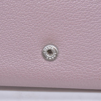 Loewe  Leather Continental Wallet Beige CONSIGNMENT