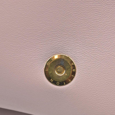 $2840 Louis Vuitton Monogram Embossed Pochette Coussin