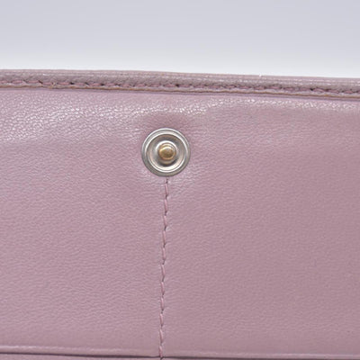 Loewe  Leather Continental Wallet Beige CONSIGNMENT