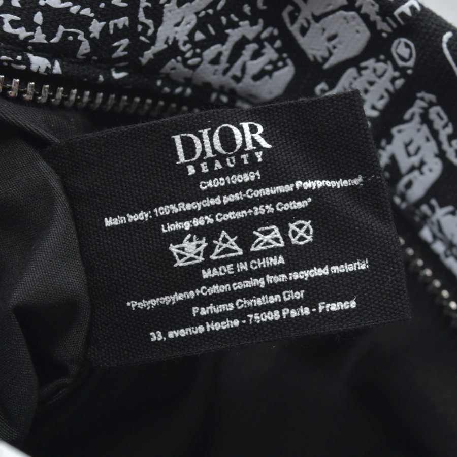 NEW CHRISTIAN DIOR Plan De Paris Map Makeup Bag Novelty GWP Pouch Clutch