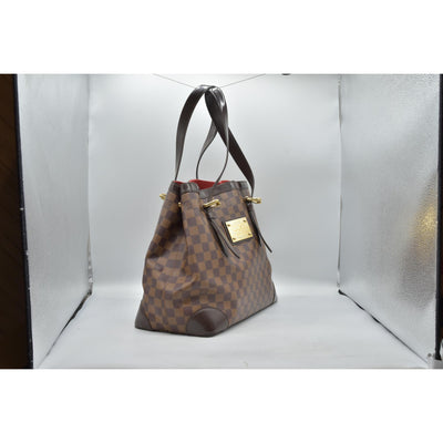 $1880 Louis Vuitton Damier Ebene Hampstead MM CONSIGNMENT