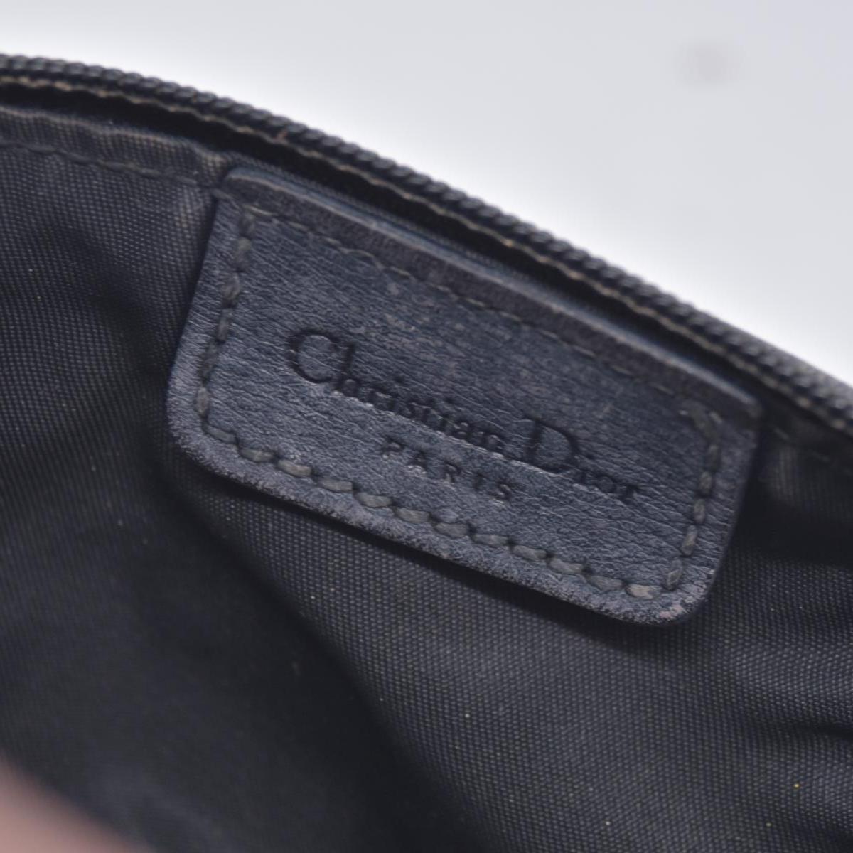 Christian Dior Monogram Pencil Pouch Blue Beige CONSIGNMENT
