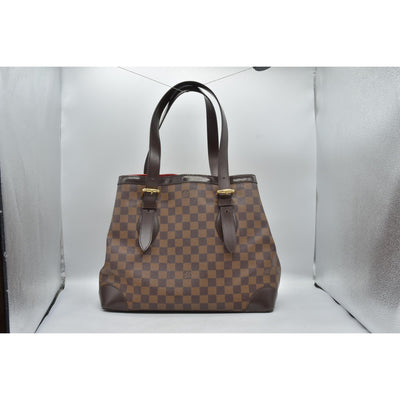 $1880 Louis Vuitton Damier Ebene Hampstead MM CONSIGNMENT