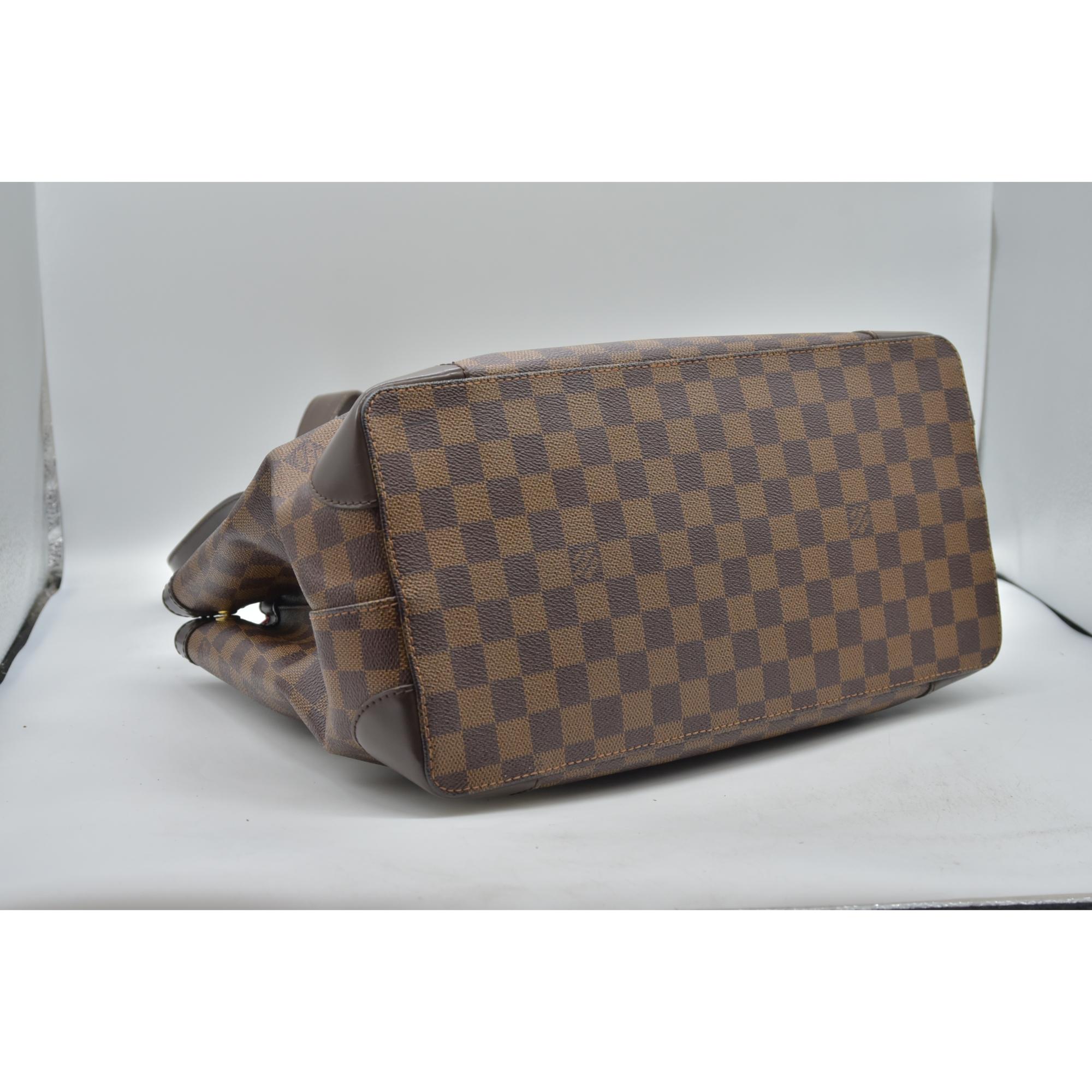 $1880 Louis Vuitton Damier Ebene Hampstead MM CONSIGNMENT