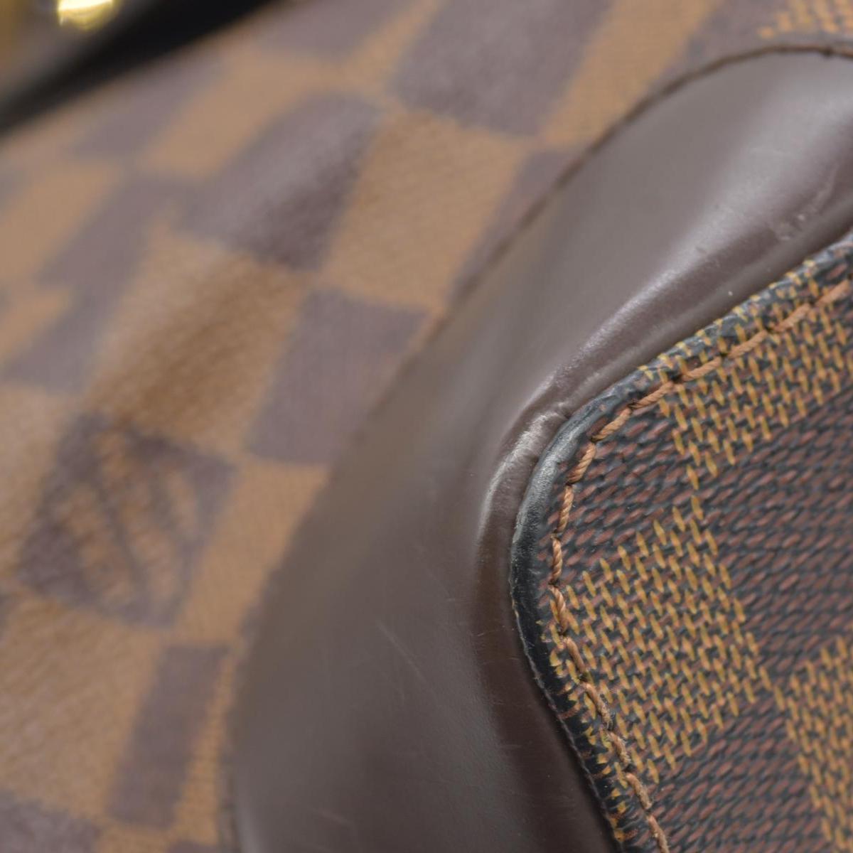 $1880 Louis Vuitton Damier Ebene Hampstead MM CONSIGNMENT