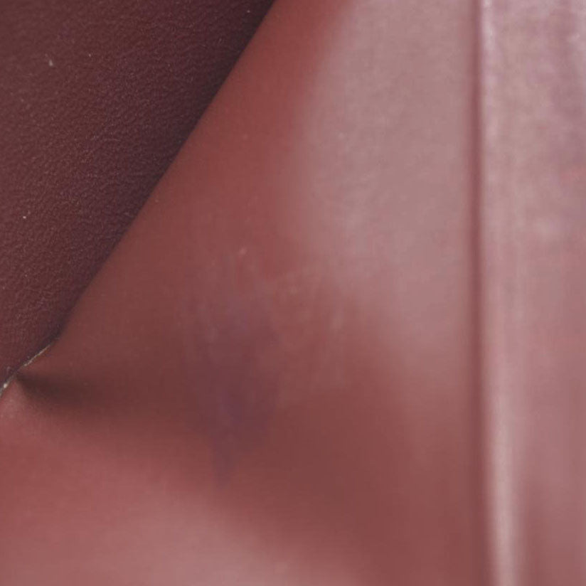 Must de Cartier Leather Bifold Long Wallet Bordeaux