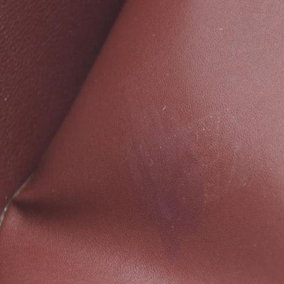 Must de Cartier Leather Bifold Long Wallet Bordeaux