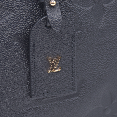 $3100 RFID RECEIPT Louis Vuitton Empreinte Carryall PM Black