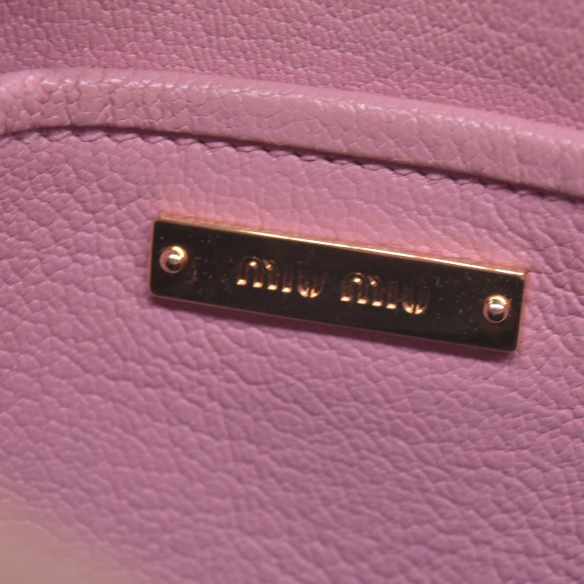 Miu Miu Bicolor Goatskin Madras Double Zip Crossbody CONSIGNMENT