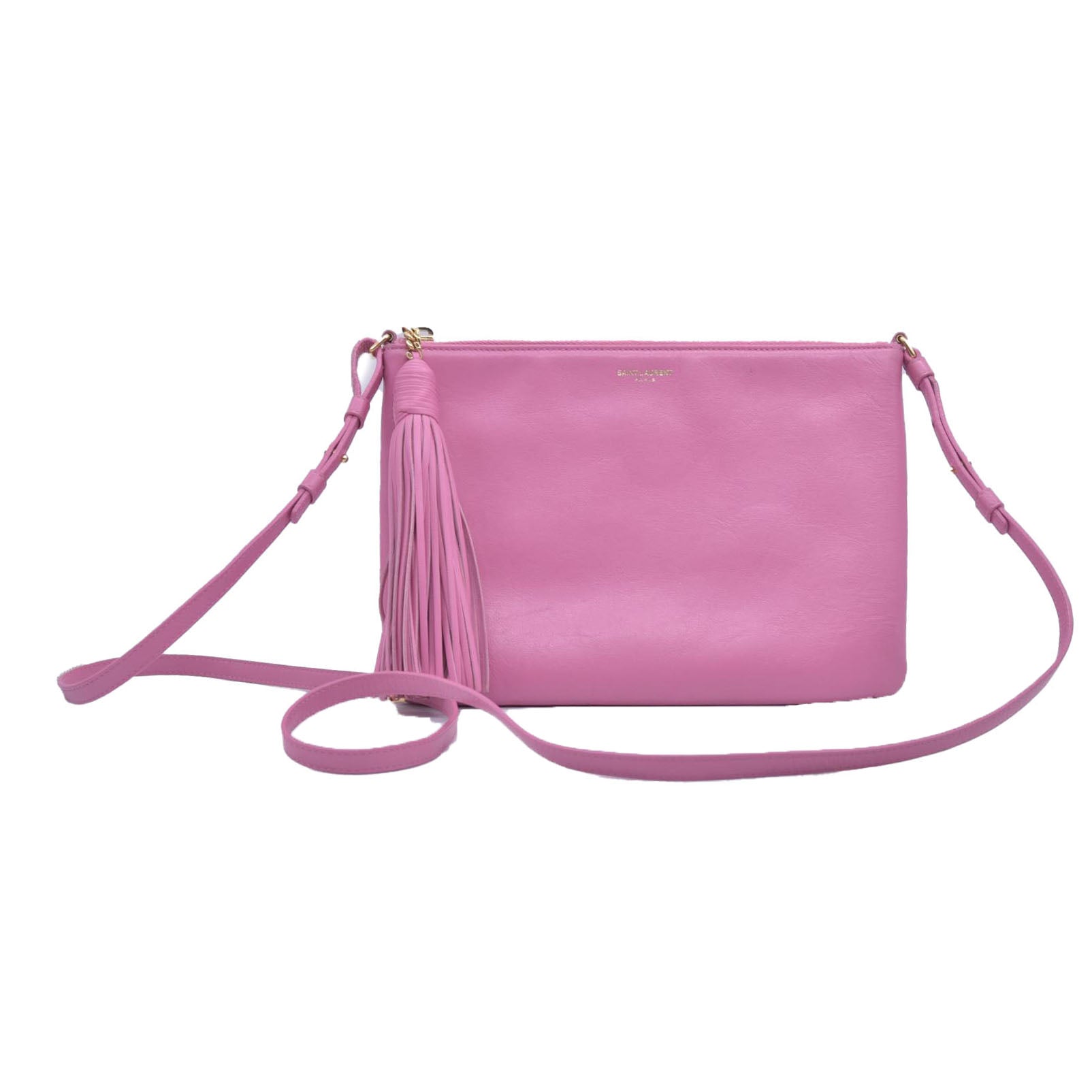 Saint Laurent  Leather Crossbody Bag CONSIGNMENT