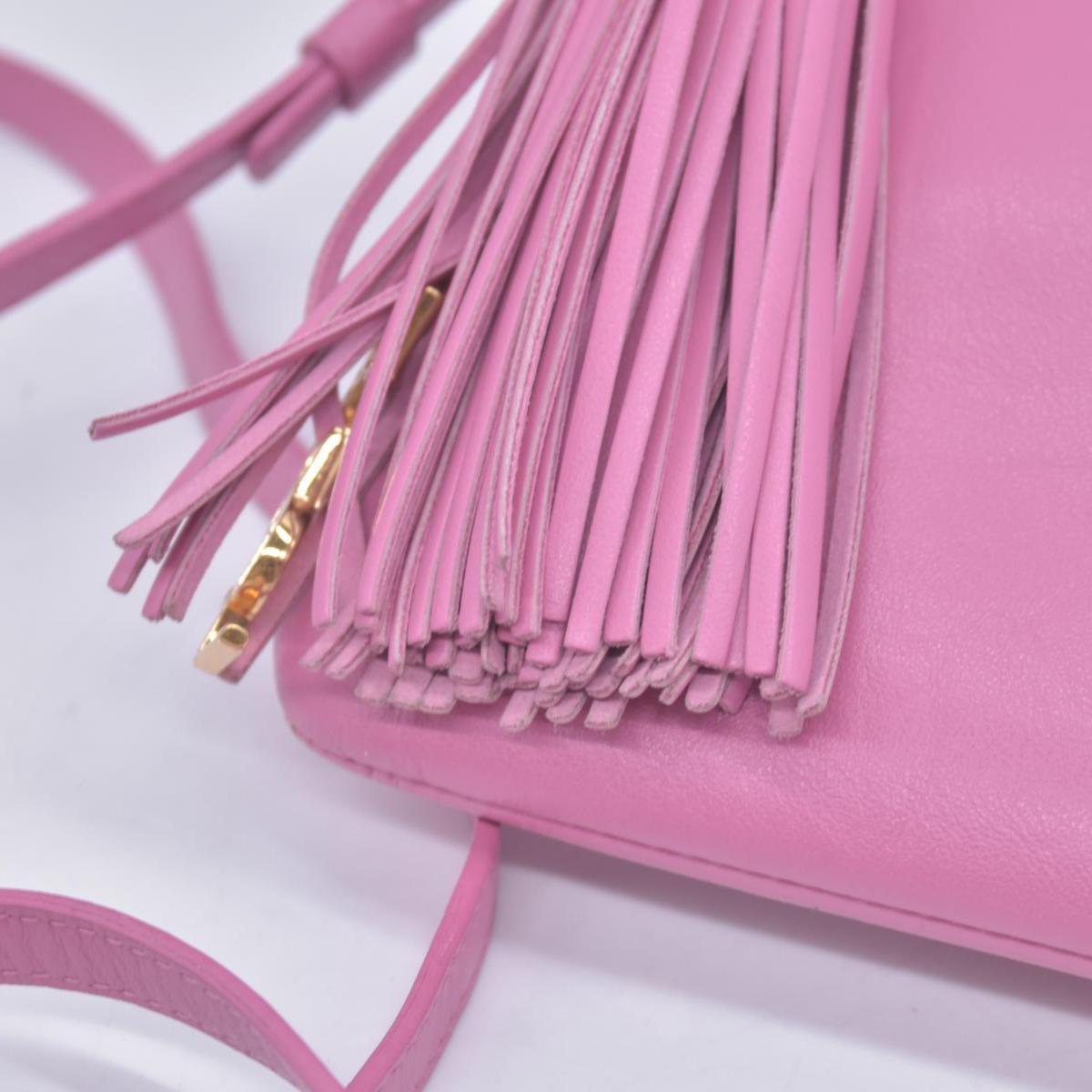 $1890 Saint Laurent  Leather Crossbody Bag CONSIGNMENT
