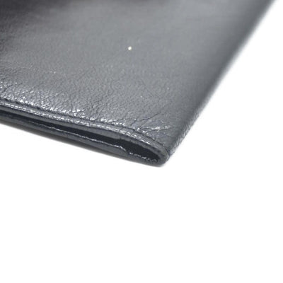 Dolce&Gabbana Leather Long Bifold Wallet Black