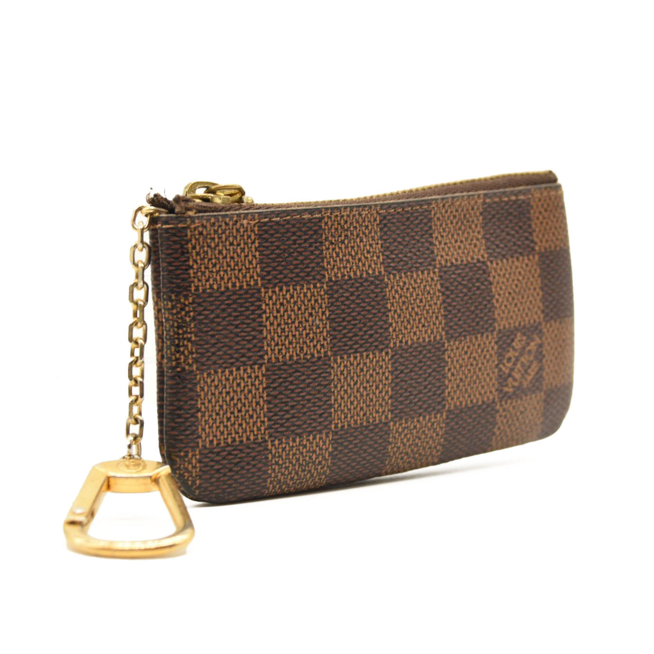 LOUIS VUITTON Damier Ebene Key Pouch