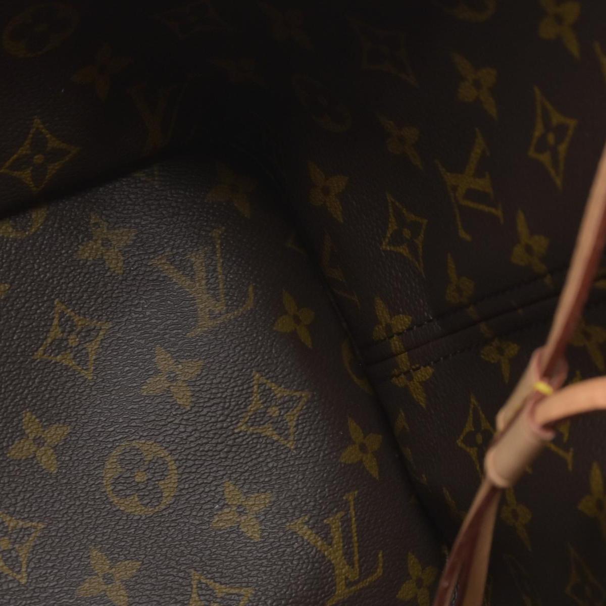 $2450 Louis Vuitton REVERSIBLE Neverfull Bandoulière Inside Out MM Rose Pondichery