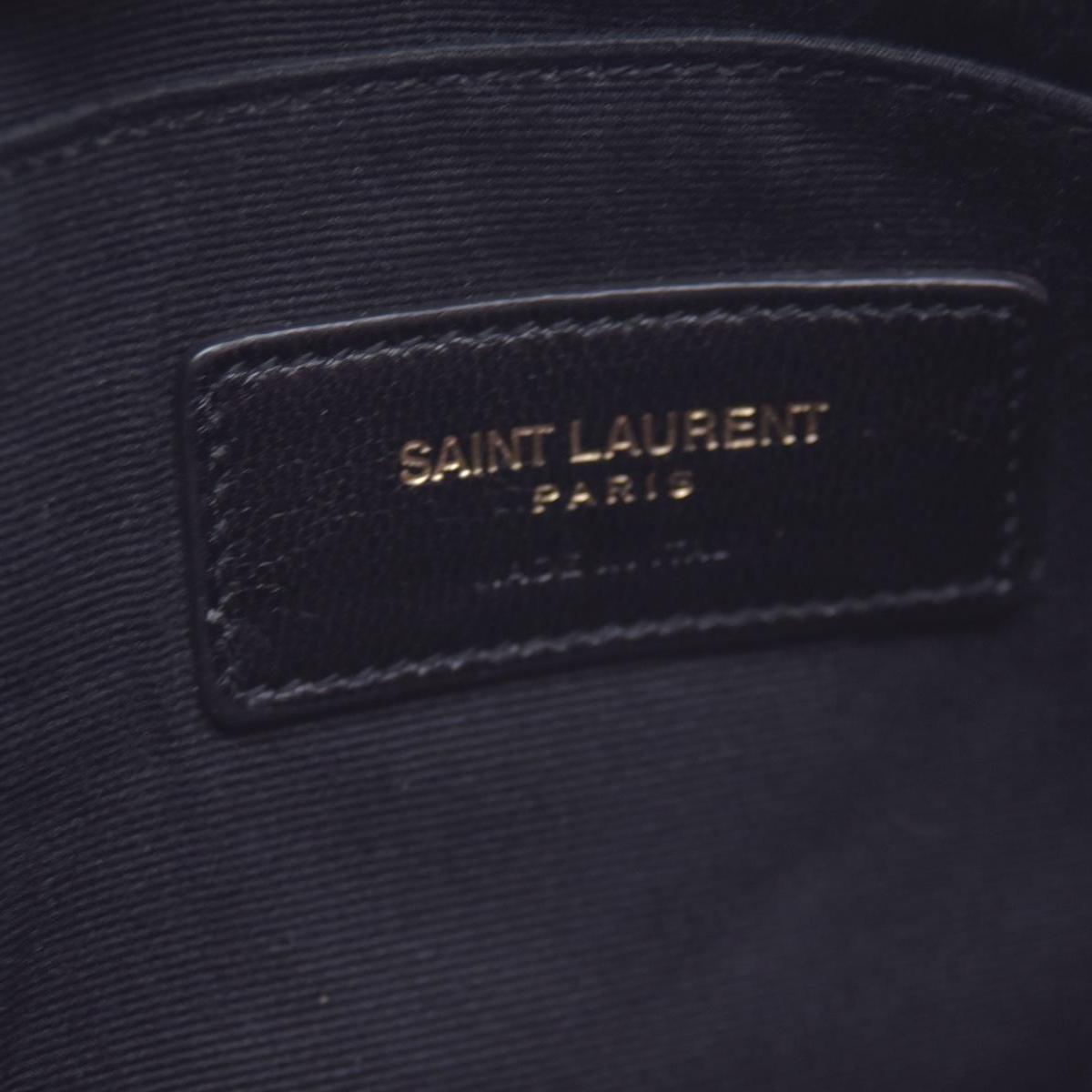 $1890 Saint Laurent  Leather Crossbody Bag CONSIGNMENT
