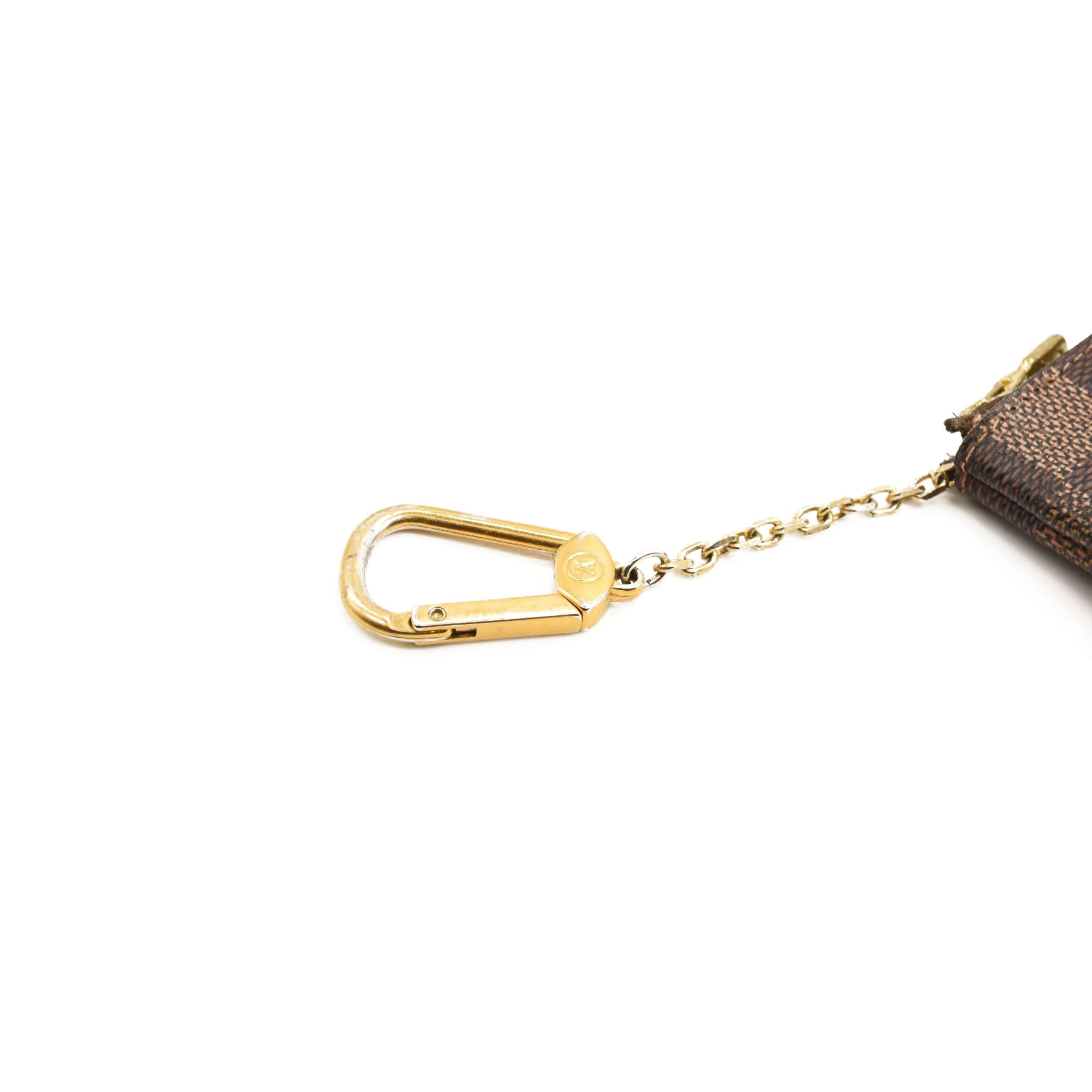 LOUIS VUITTON Damier Ebene Key Pouch