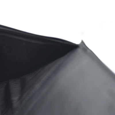 Dolce&Gabbana Leather Long Bifold Wallet Black