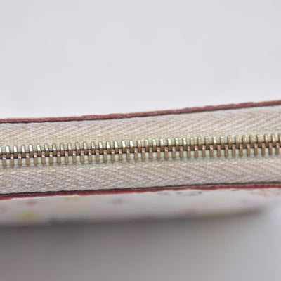 $520 2008 LOUIS VUITTON Monogram Multicolore White Zippy Coin Purse TH0098 CONSIGNMENT 10021514