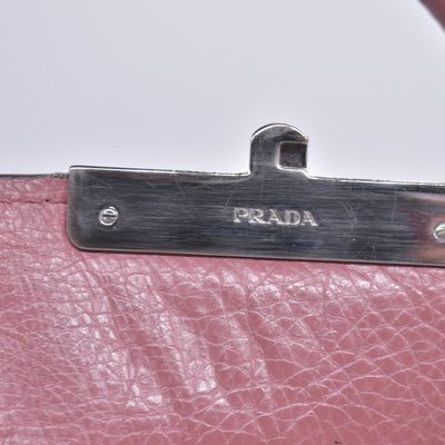 $1595 Prada Vitello Daino Leather Sound Rosso CONSIGNMENT