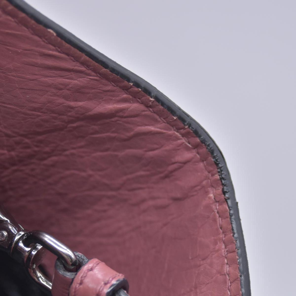 $1595 Prada Vitello Daino Leather Sound Rosso CONSIGNMENT