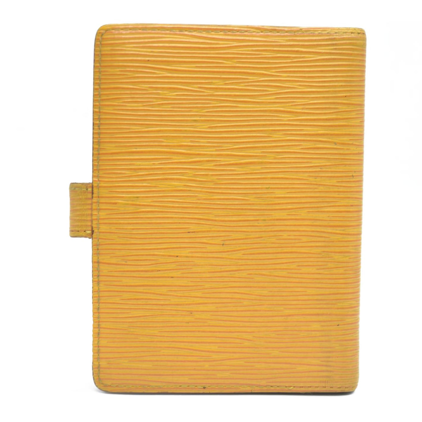 Louis Vuitton Epi Agenda PM Leather Notebook Cover Yellow