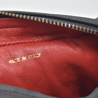 Chanel Chanel Vintage Black Quilted Satin CC Tassel Shoulder Bag