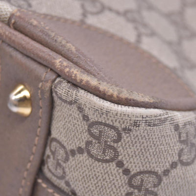 Gucci top handle messenger monogram vintage