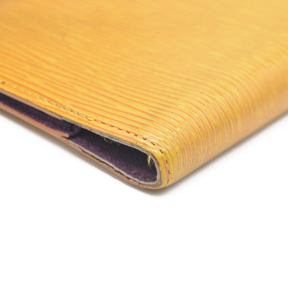 Louis Vuitton Epi Agenda PM Leather Notebook Cover Yellow