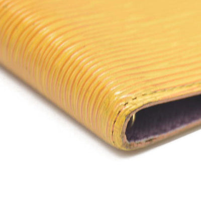 Louis Vuitton Epi Agenda PM Leather Notebook Cover Yellow