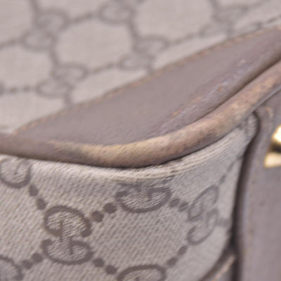 Gucci top handle messenger monogram vintage