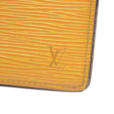 Louis Vuitton Epi Agenda PM Leather Notebook Cover Yellow