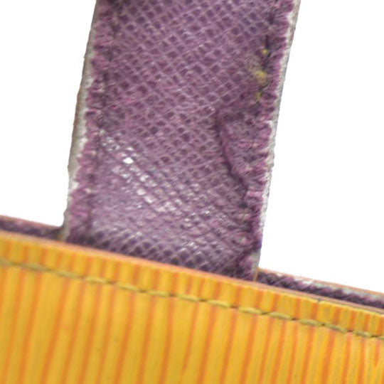 Louis Vuitton Epi Agenda PM Leather Notebook Cover Yellow