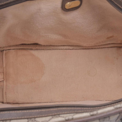 Gucci top handle messenger monogram vintage