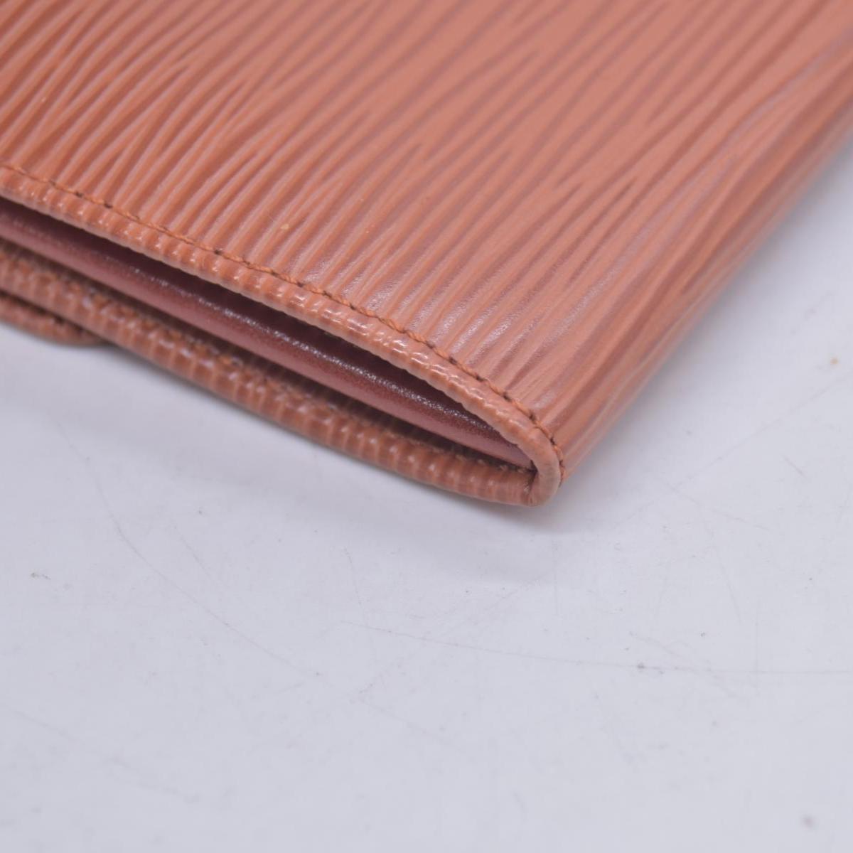 $680 LOUIS VUITTON Epi Leather Porte-Feuille Long Wallet Cognac CONSIGNMENT 10021509