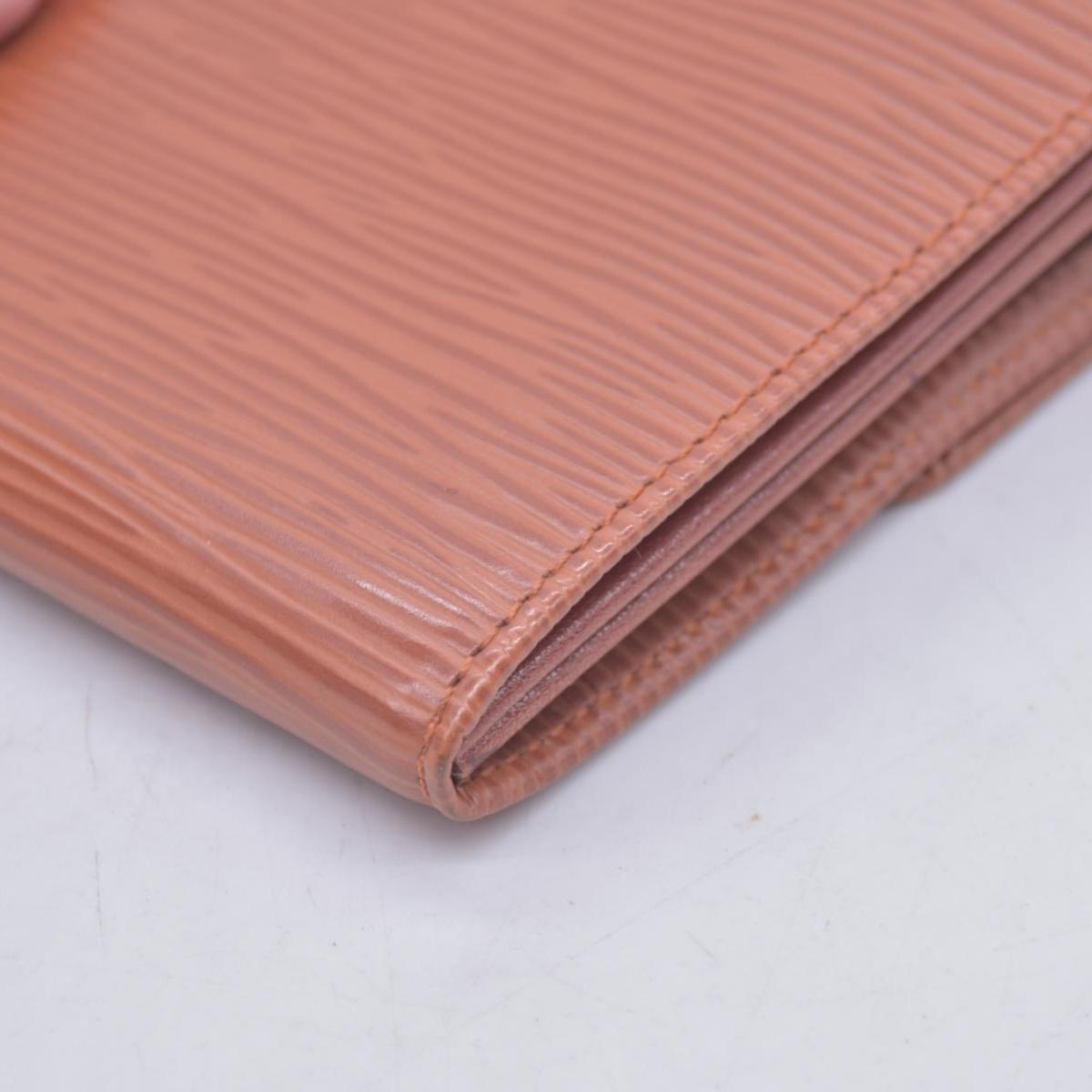 $680 LOUIS VUITTON Epi Leather Porte-Feuille Long Wallet Cognac CONSIGNMENT 10021509