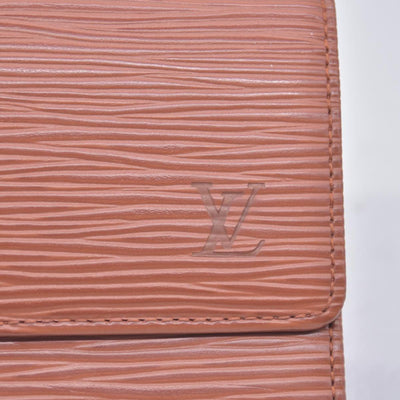 $680 LOUIS VUITTON Epi Leather Porte-Feuille Long Wallet Cognac CONSIGNMENT 10021509
