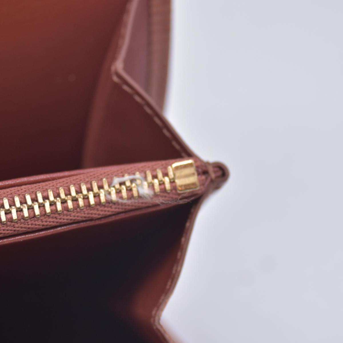 $680 LOUIS VUITTON Epi Leather Porte-Feuille Long Wallet Cognac CONSIGNMENT 10021509