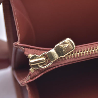 $680 LOUIS VUITTON Epi Leather Porte-Feuille Long Wallet Cognac CONSIGNMENT 10021509