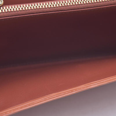 $680 LOUIS VUITTON Epi Leather Porte-Feuille Long Wallet Cognac CONSIGNMENT 10021509
