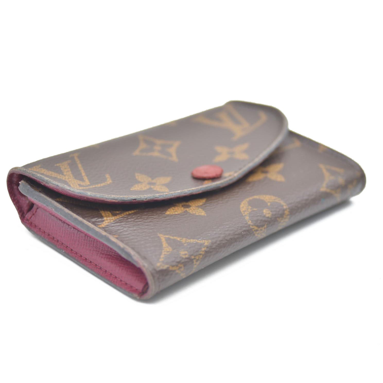 Louis Vuitton Monogram Porte Monnaie Rosalie Coin Purse Wallet Brown UB2108