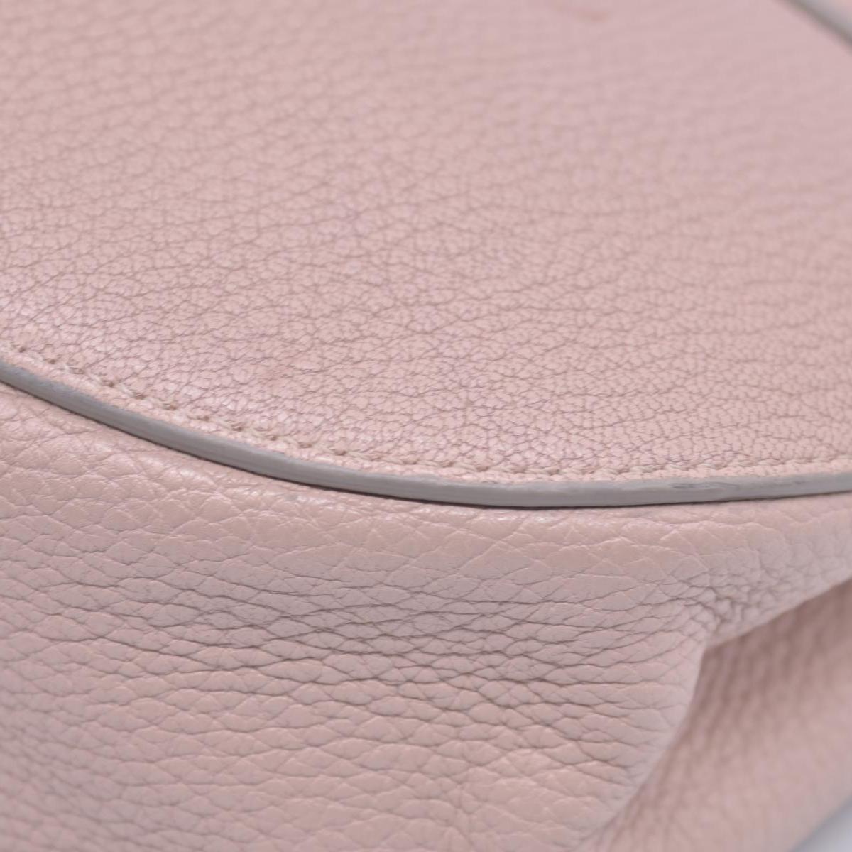 $1850 CHLOÉ Grainy Calfskin Small Drew Crossbody Shoulder Bag Pink CONSIGNMENT 10021507