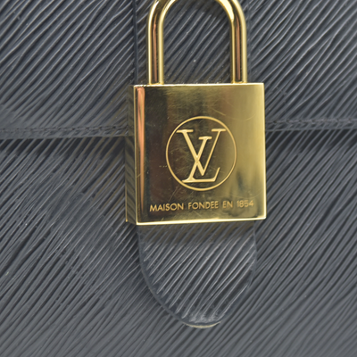 $2370 RFID Louis Vuitton Epi Locky BB Black