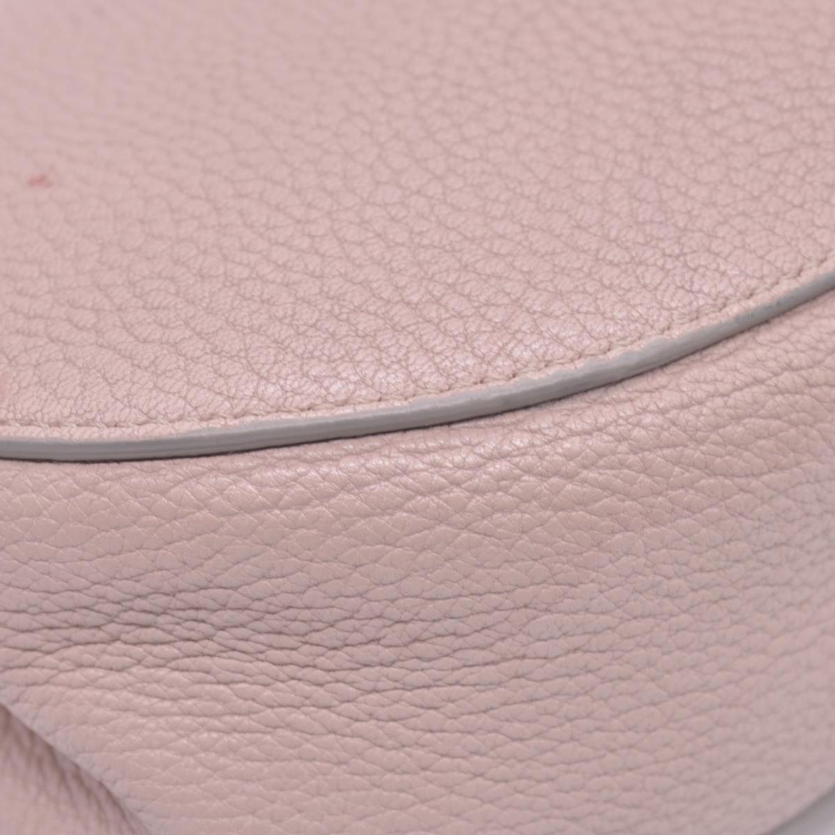 $1850 CHLOÉ Grainy Calfskin Small Drew Crossbody Shoulder Bag Pink CONSIGNMENT 10021507