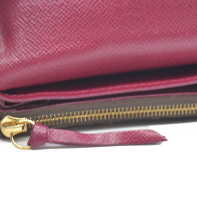 Louis Vuitton Monogram Porte Monnaie Rosalie Coin Purse Wallet Brown UB2108