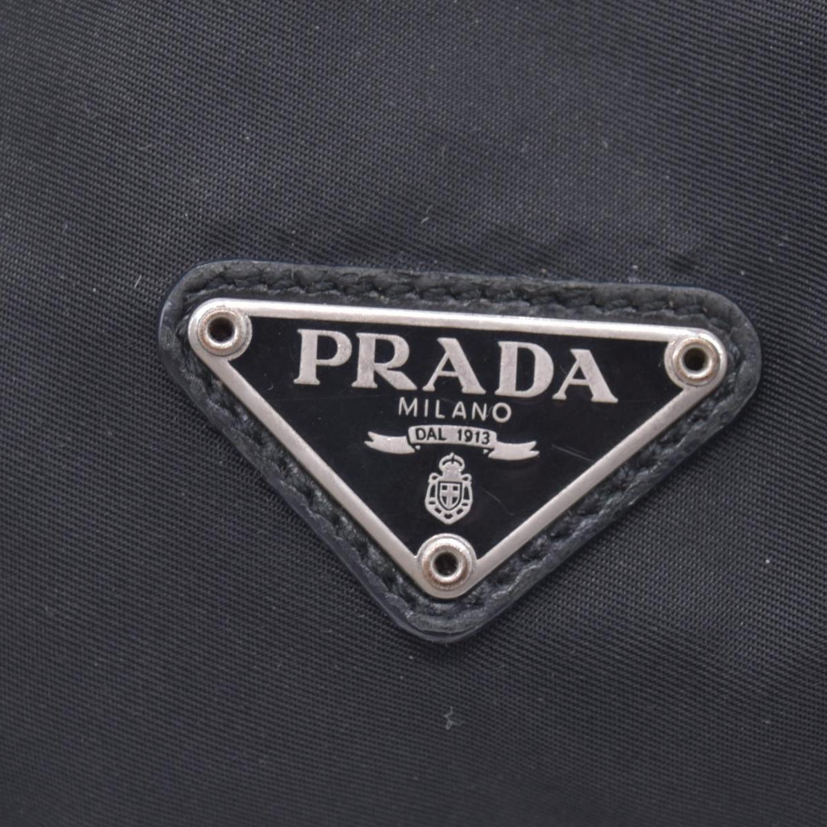 Vintage Prada Black Nylon Shoulder Bag CONSIGNMENT