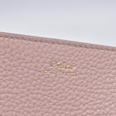 $1850 CHLOÉ Grainy Calfskin Small Drew Crossbody Shoulder Bag Pink CONSIGNMENT 10021507