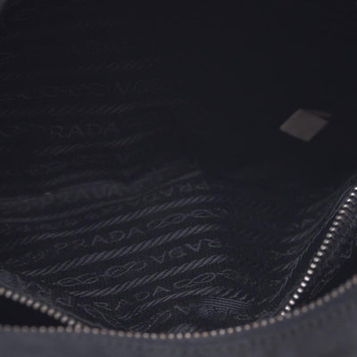 Vintage Prada Black Nylon Shoulder Bag CONSIGNMENT