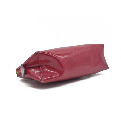 $530 Louis Vuitton Vernis Cosmetic Pouch Pomme D'Amour  CONSIGNMENT