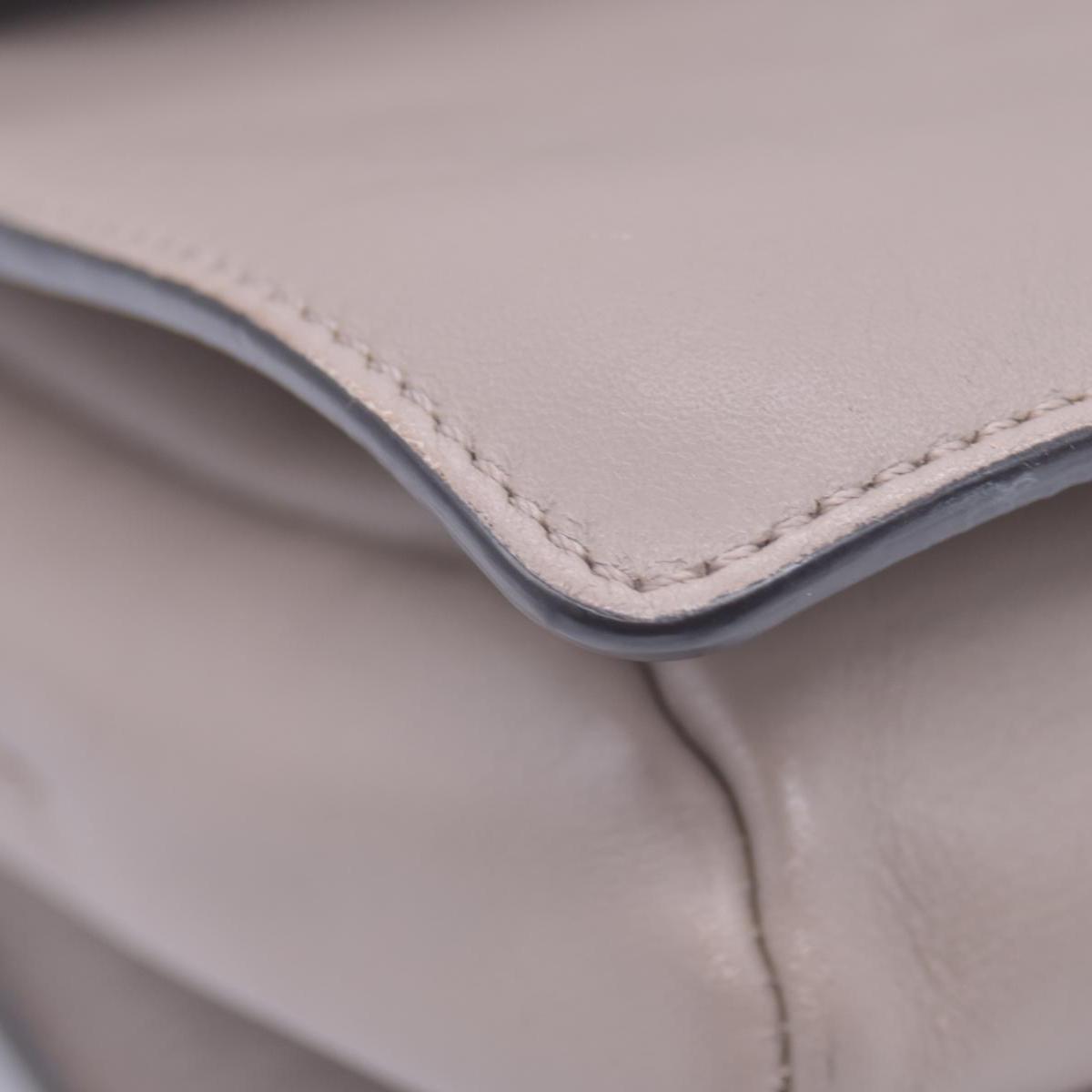 $1950CHLOE Faye Medium Suede Leather Shoulder Bag Taupe CONSIGNMENT 10021511