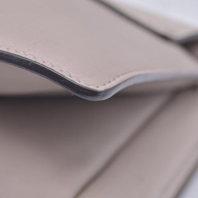 $1950CHLOE Faye Medium Suede Leather Shoulder Bag Taupe CONSIGNMENT 10021511
